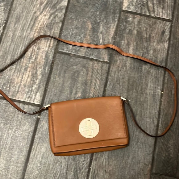kate spade Handbags - Kate Spade Leather Gold Turn Clasp Crossbody Purse Bag